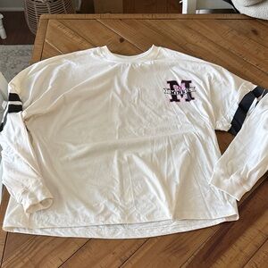 Oversized Minnie Mouse Long Sleeve Tshirt